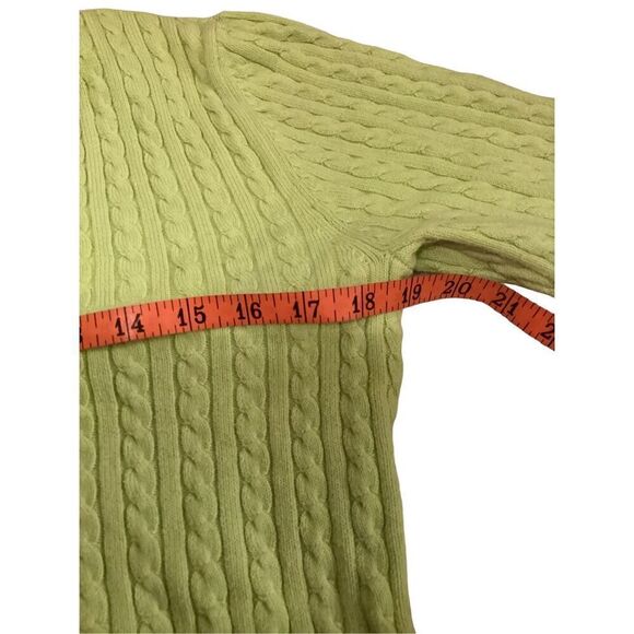 Vintage Neon Field Gear Sweater Marshall Fields Preppy - Picture 7 of 9